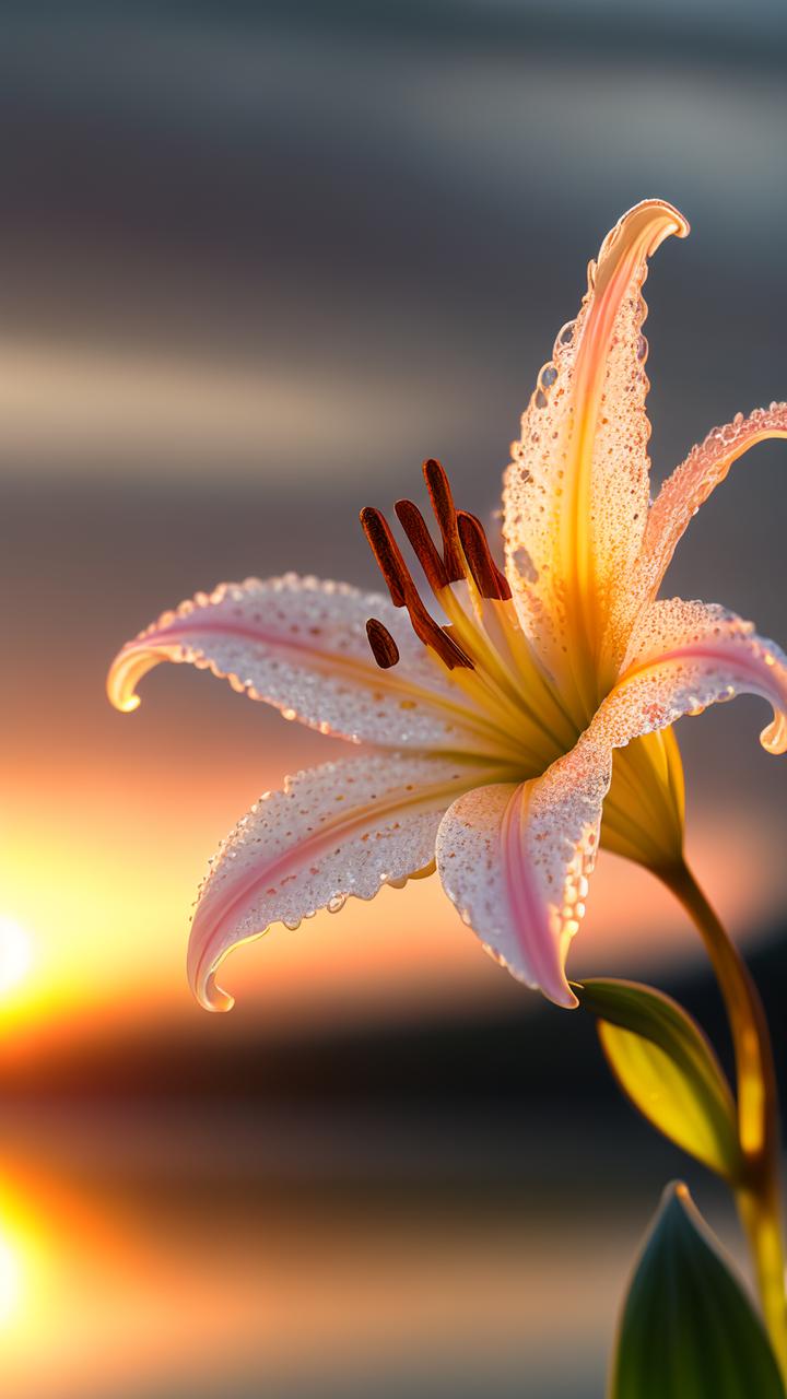 干百合正常应该是什么颜色,不同颜色百合的寓意及象征