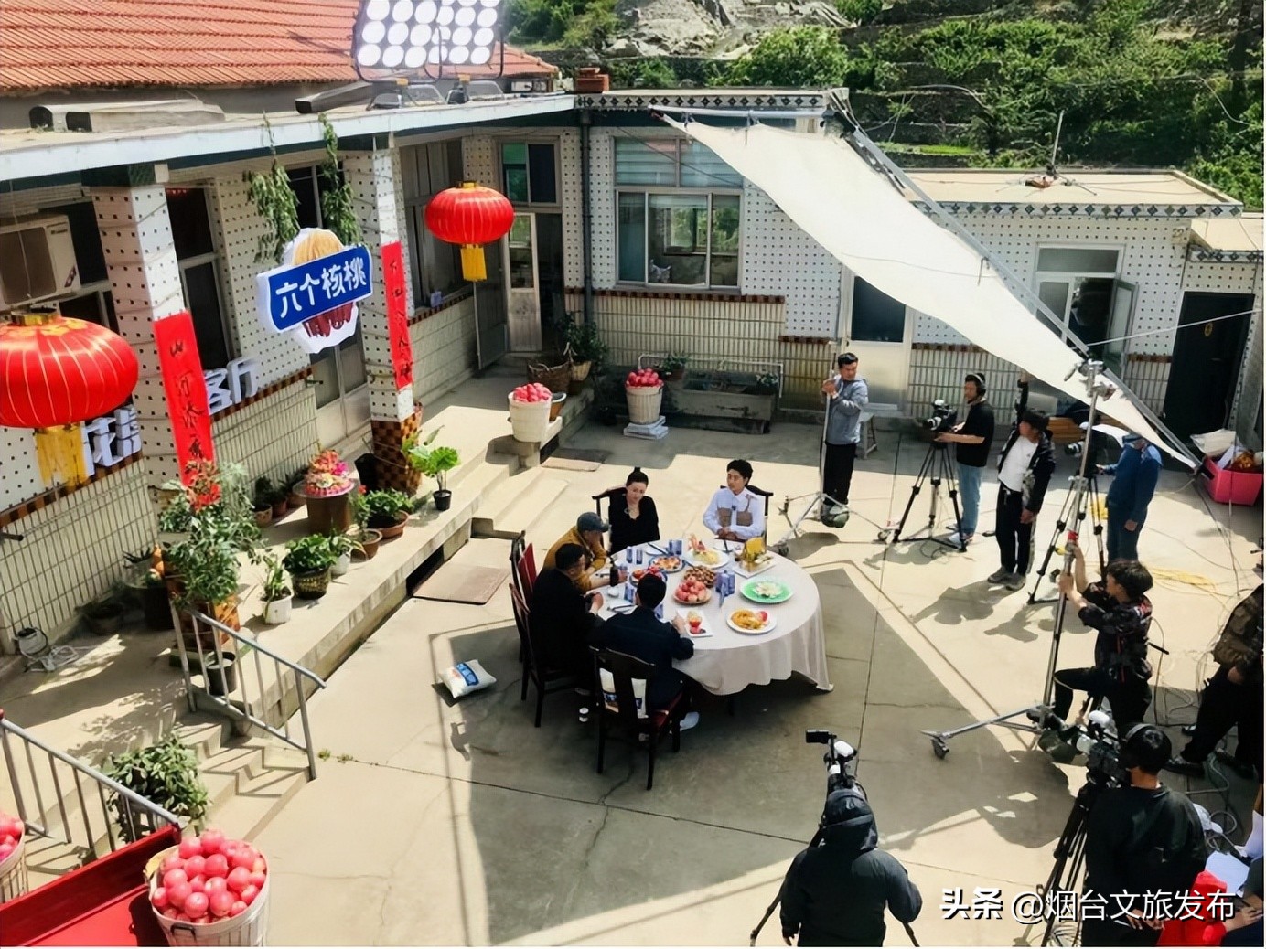 千寻青岛取景地烟台,烟台磁山航拍取景地