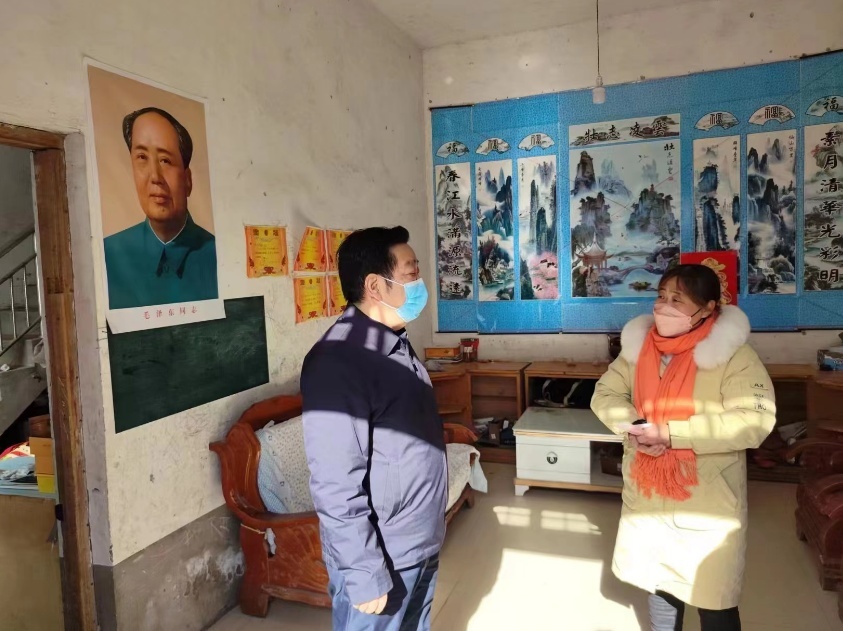 驻村帮扶宣讲党的二十大精神,主要领导到村调研指导驻村帮扶