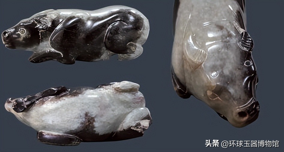 汉代圆雕玉瑞兽,汉代圆雕禽鸟玉器特别之处