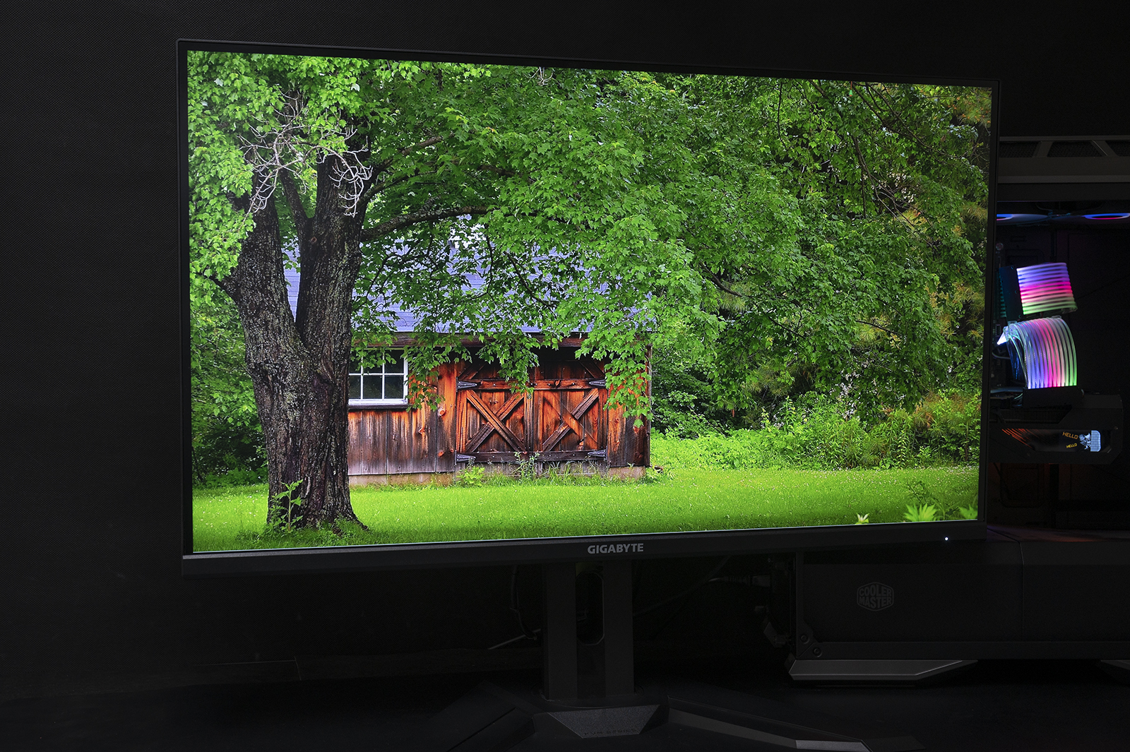 技嘉m27qKVM显示器,技嘉显示器m32u设置