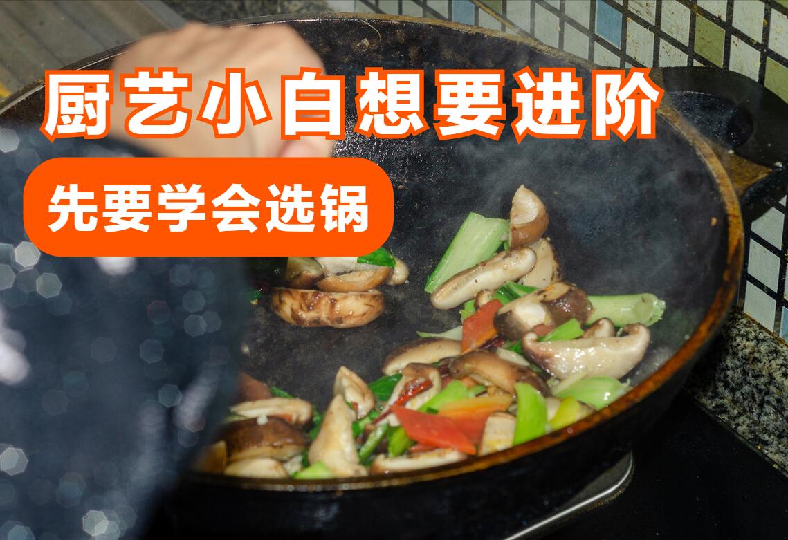 炒锅选的好，做饭没烦恼！厨艺小白想要进阶，先要学会选锅