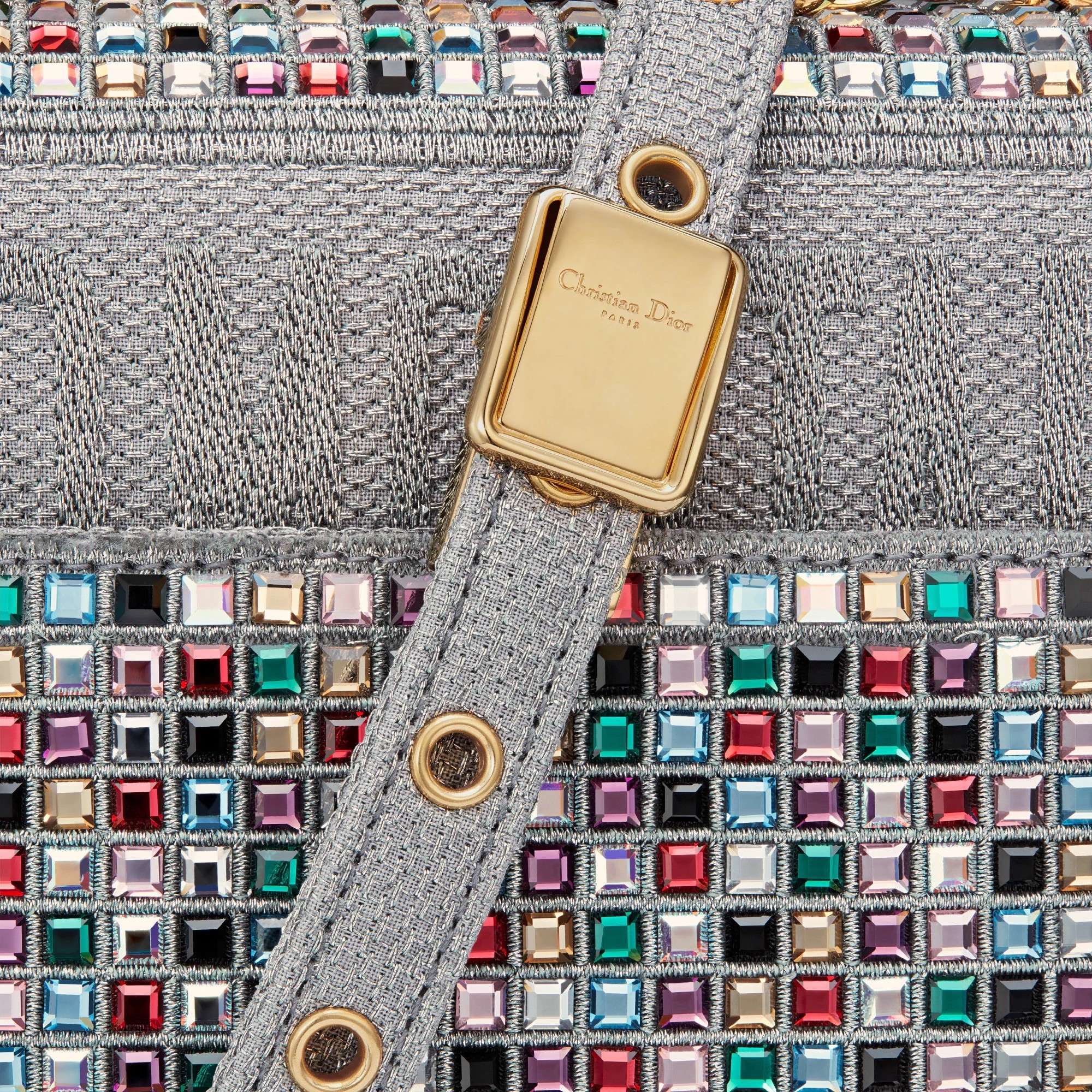 Dior刺绣包包,dior刺绣豹纹戴妃包