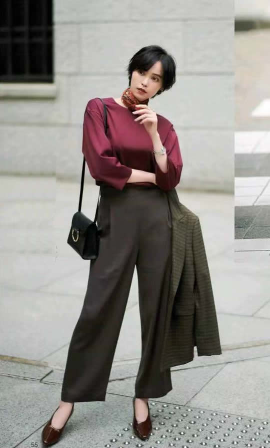 配色穿搭技巧咖啡色和紫色,学穿搭最忌讳什么不懂基本款配色