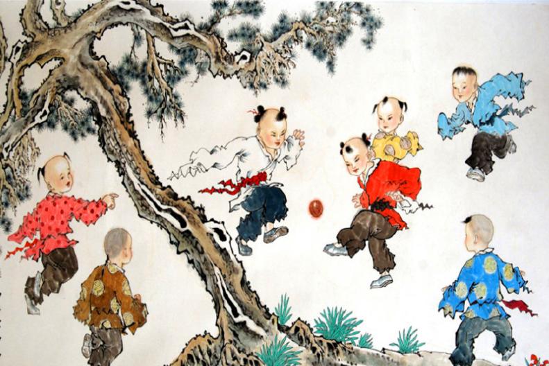 古代蹴鞠与现代足球有什么区别,古代足球蹴鞠