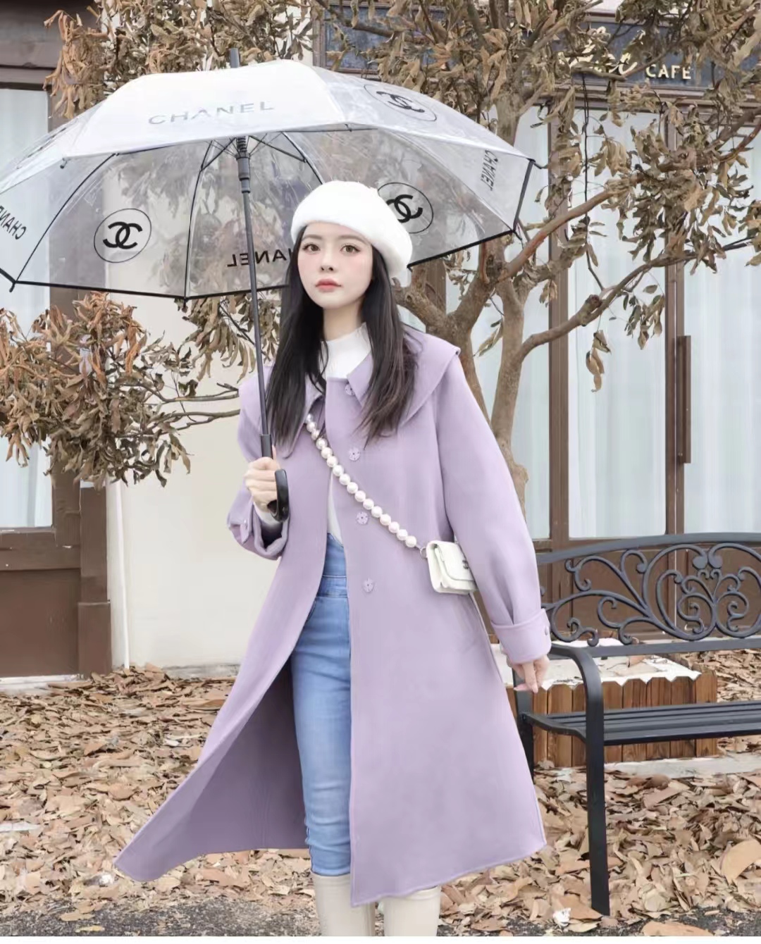 大衣30种穿搭方法,秋冬实用保暖大衣穿搭图片