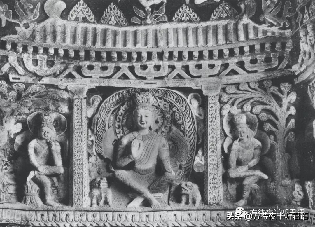 梁思成等|云冈石窟中所表现的北魏建筑