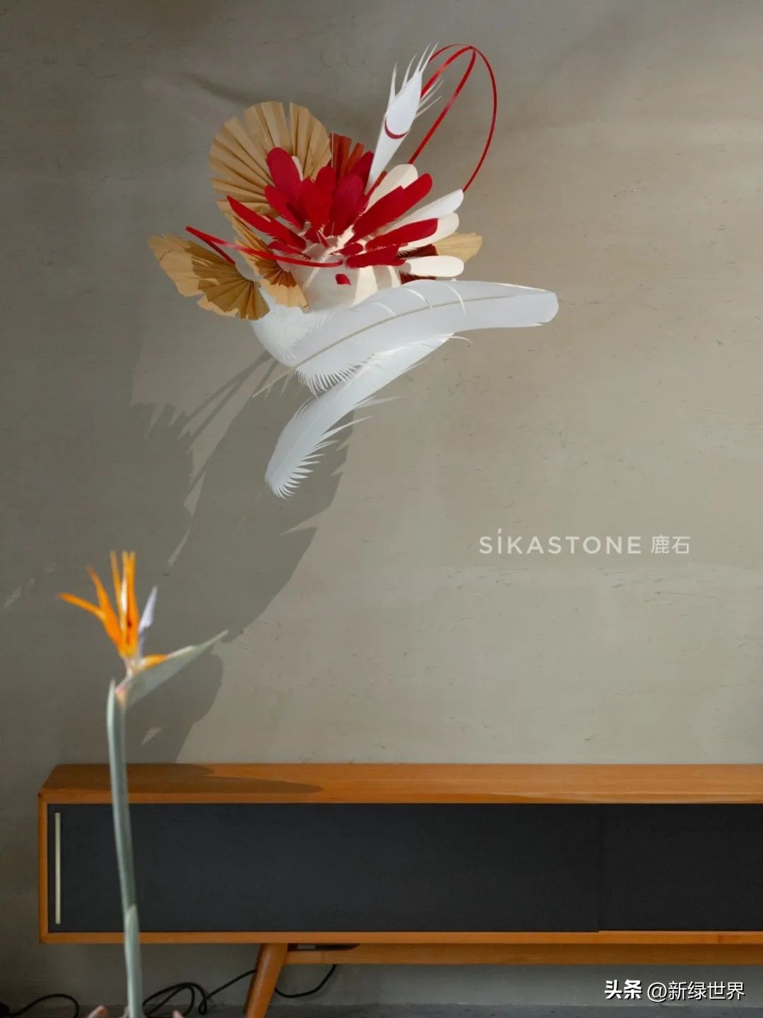 纸艺作品绘画,千变万化的纸艺术作品