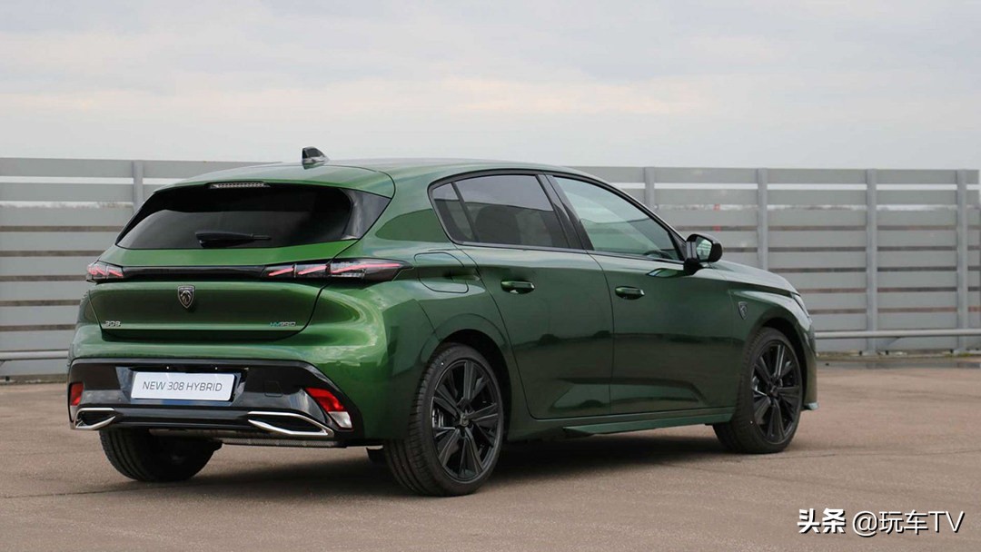 标致3081.6两厢车,国内标致3082022新款谍照