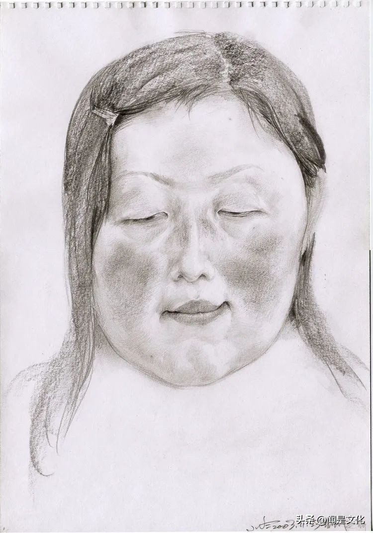 天津美院教授于小冬速写,于小冬美院速写图文