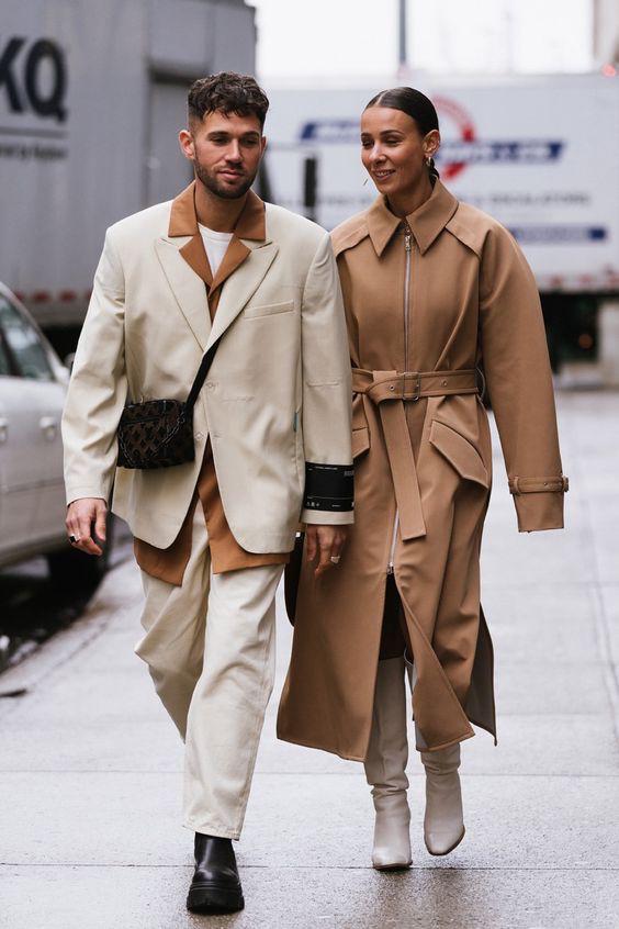 休闲又不死板的西装穿搭,品味高的男人表现