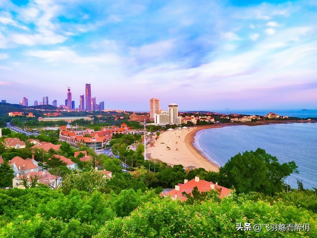 夏天去青岛哪个海边,青岛夏天去的海边