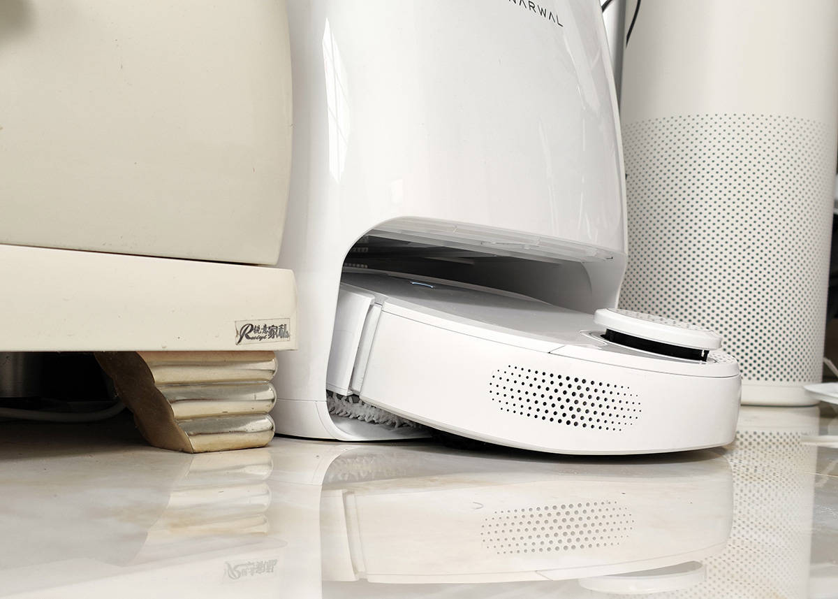 拖地云鲸,云鲸j2扫地机器人怎么拖地