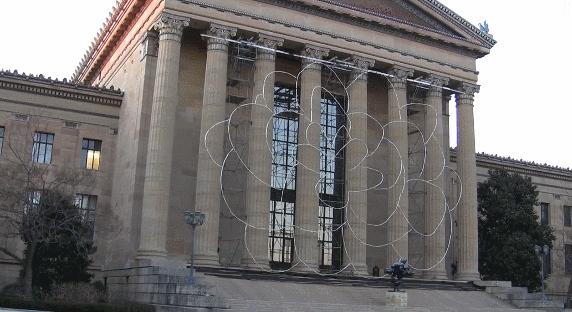 给奶奶“造”了一架天梯,靠*药火**爆炸作画,全球最会“玩火”的人