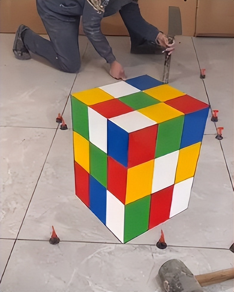 小安哥花式铺瓷砖,小安哥花式贴砖