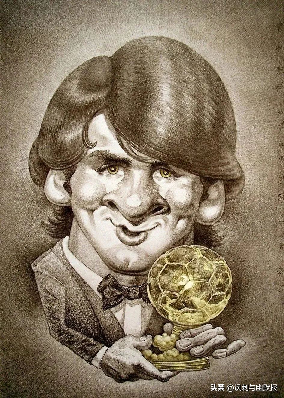 从足球明星到普罗大众——李坤漫像作品欣赏