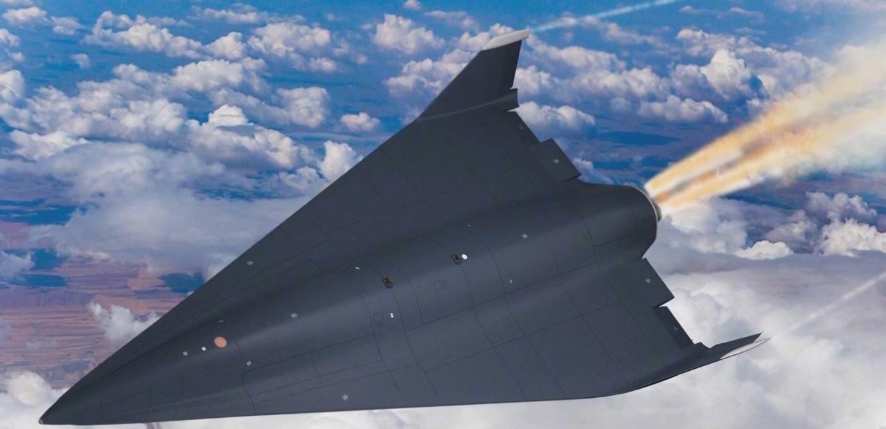 中国航展上的军用无人机,中国航展飞翼无人机