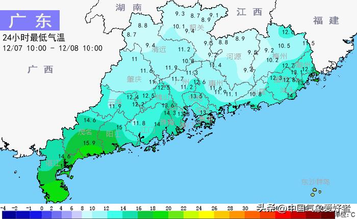 寒潮继续南下发威,寒潮天气广东可能一夜入冬