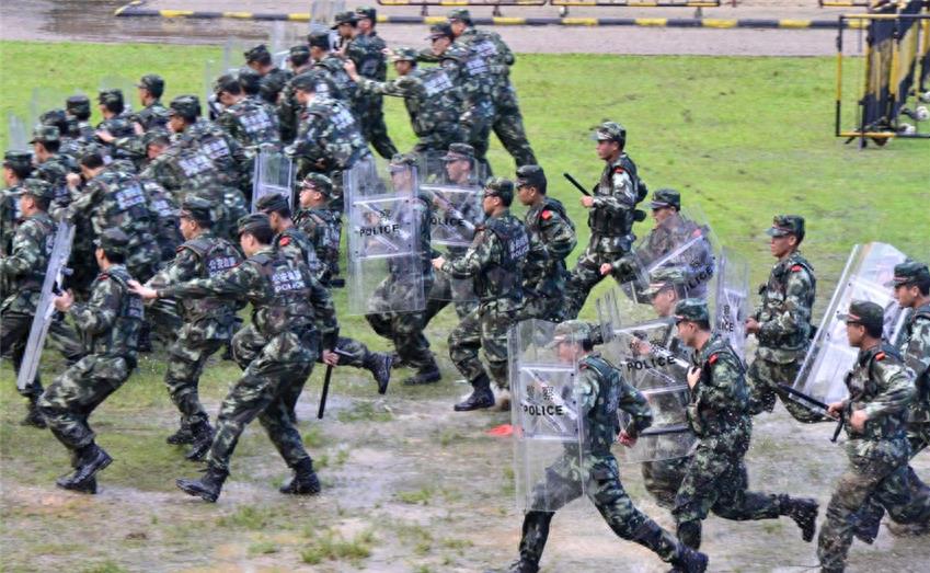 军改后的武装警察部队,军改后中国武警部队几个警种
