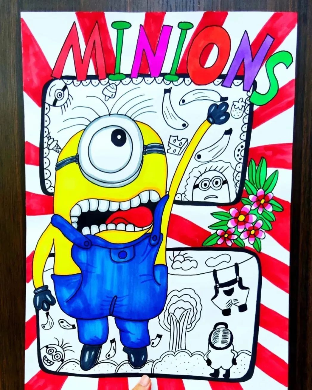 6岁儿童画创意画图片,儿童画元旦创意画图片