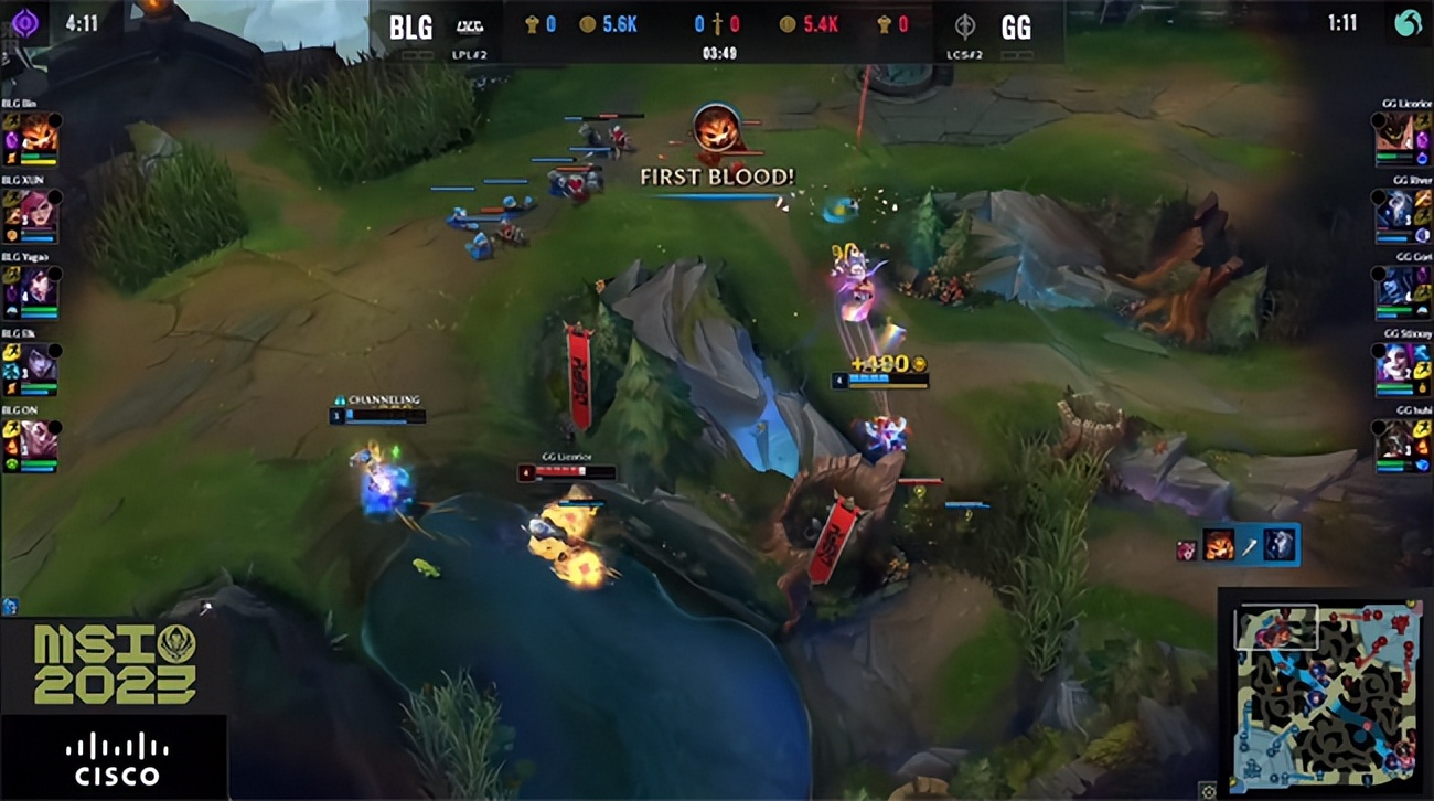 LOL-MSI：Bin纳尔一拍五打破僵局，BLG2-1战胜GG晋级正赛