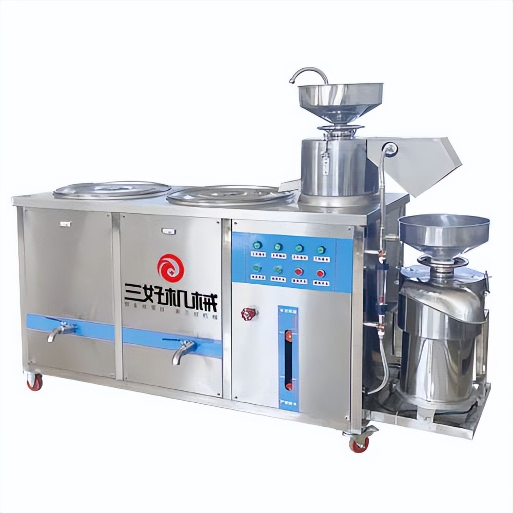 一台豆腐机100斤豆子一人操作,全自动豆腐机一小时能出多少豆腐