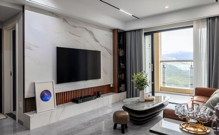 精装房背景墙做反了,背景墙整墙做好不好看