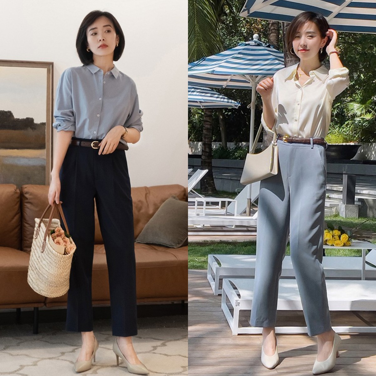 夏季裤子套装女洋气显瘦,男款显瘦夏季裤子