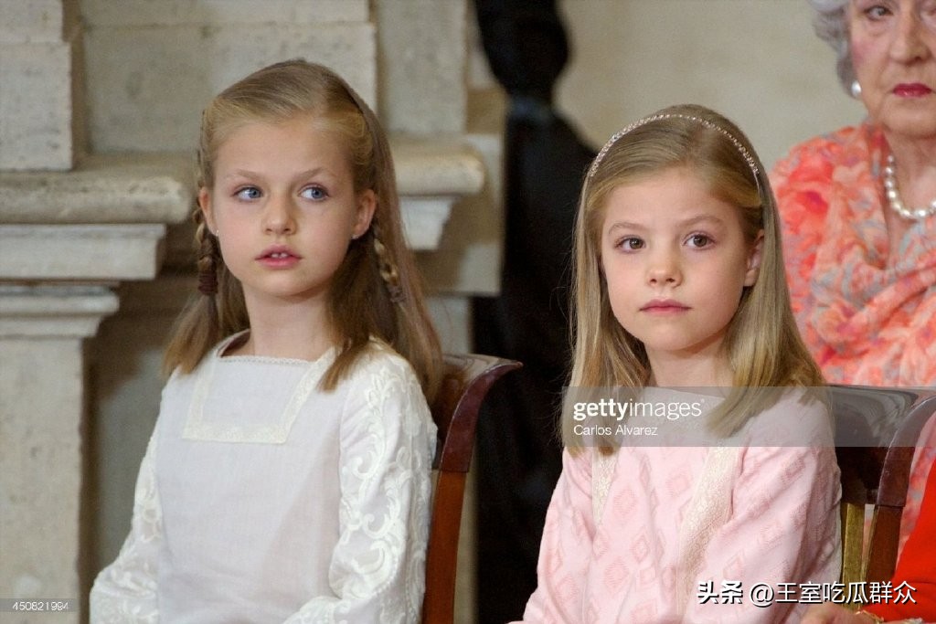 西班牙女孩王储,西班牙女王储和妹妹