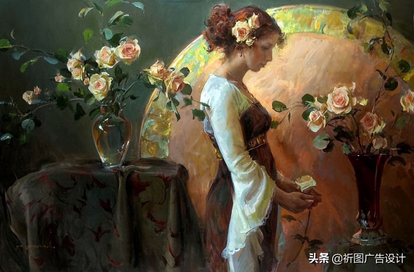 印象派油画风光作品欣赏,印象派油画艺术照片欣赏