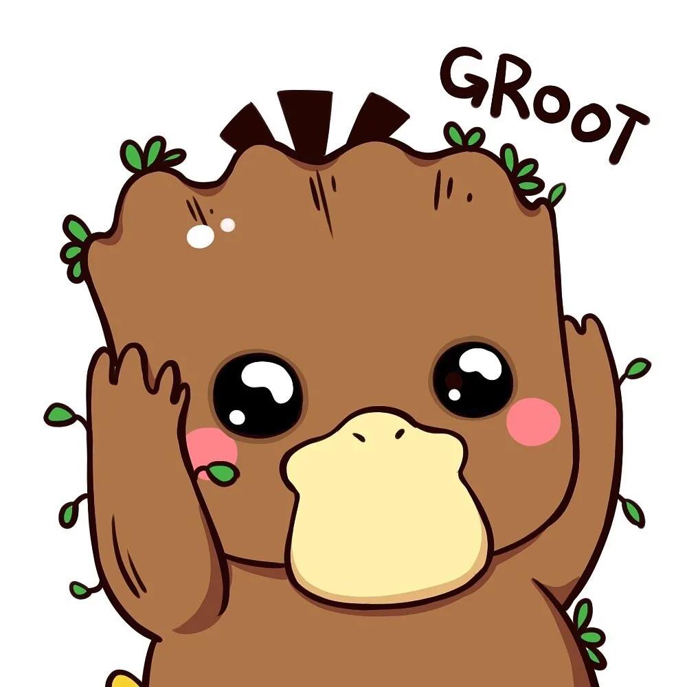 可达鸭问号头像,可达鸭头像渣男