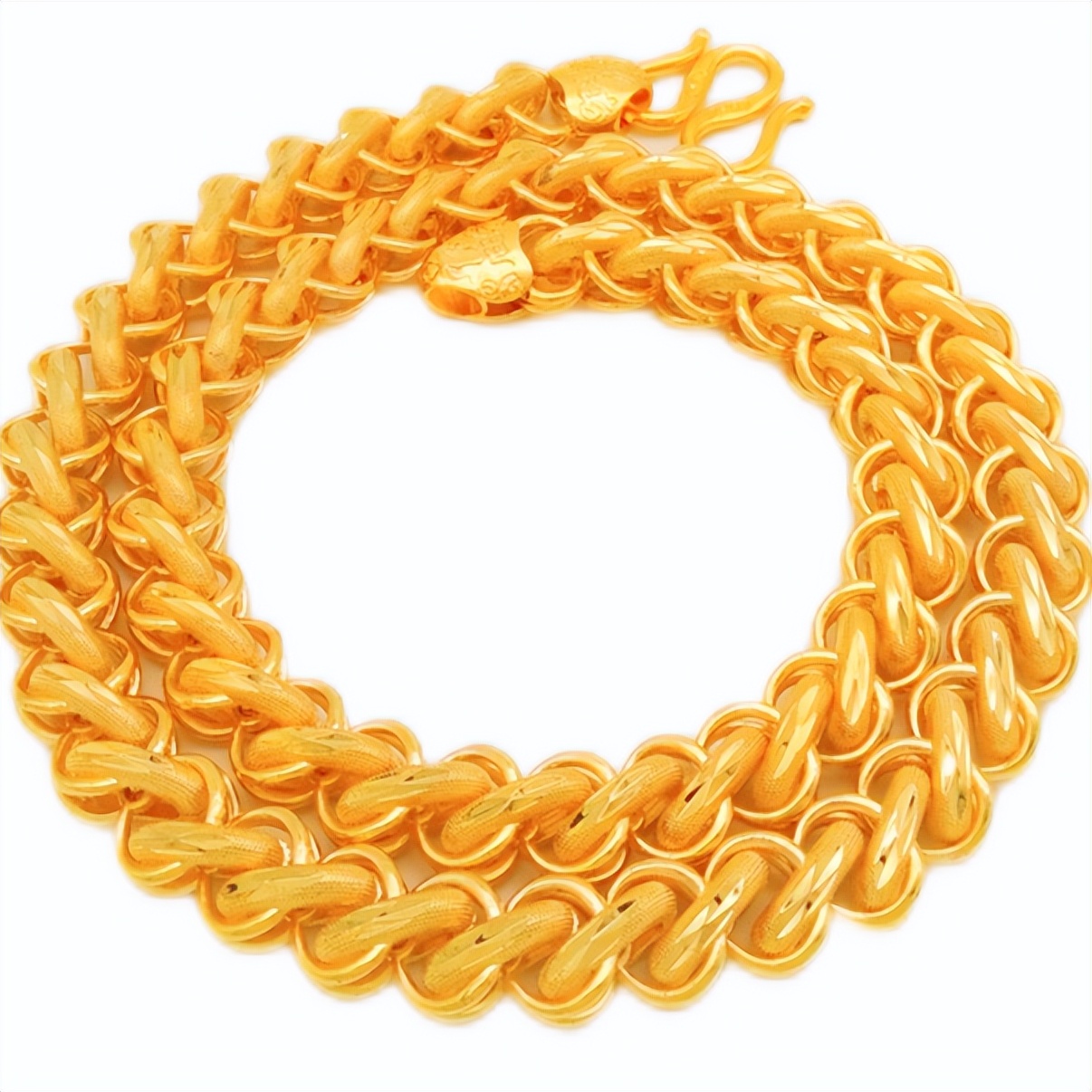 黄金项链什么款式结实又好看女式,100克黄金项链男士款式图片