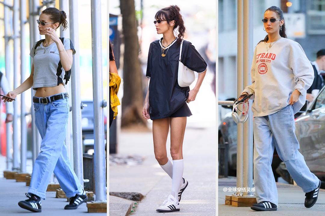 最近Bella让这双复古球鞋重新火起来了！火到一鞋难求