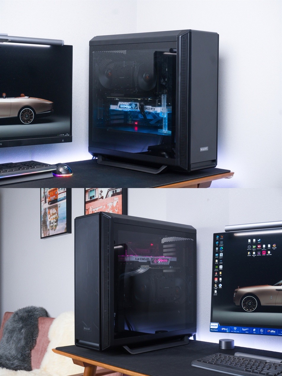 1000块6把风扇，是什么样的体验？德静界LightWings装机