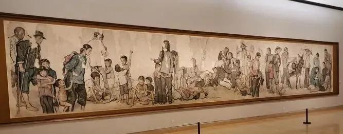 蒋兆和流民图视频赏析,蒋兆和巅峰佳作流民图