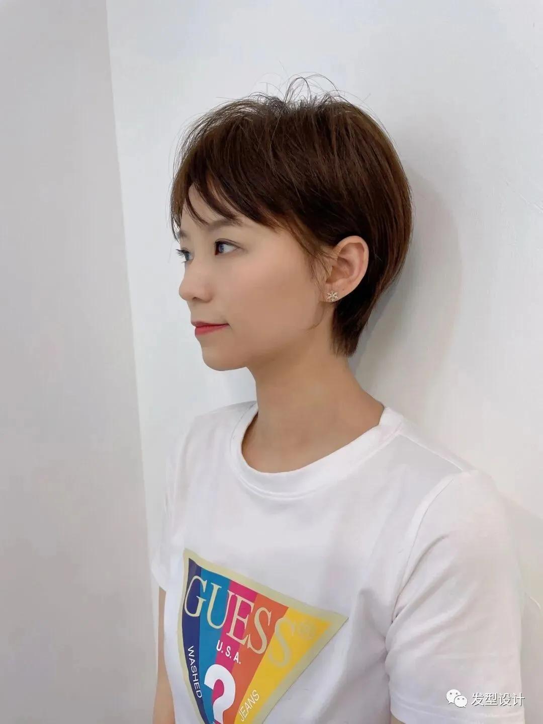 “热短发”，是纯欲天花板哦