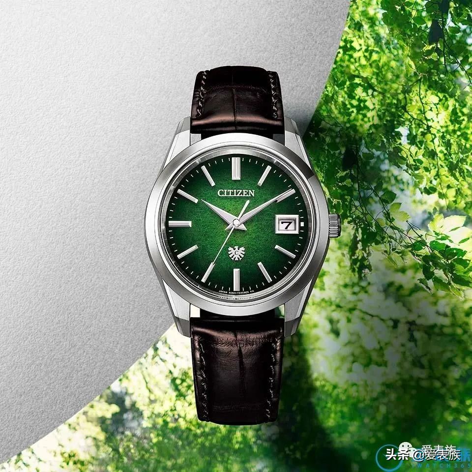 腕上四季——和纸表盘+年差石英=西铁城IconicNature系列腕表