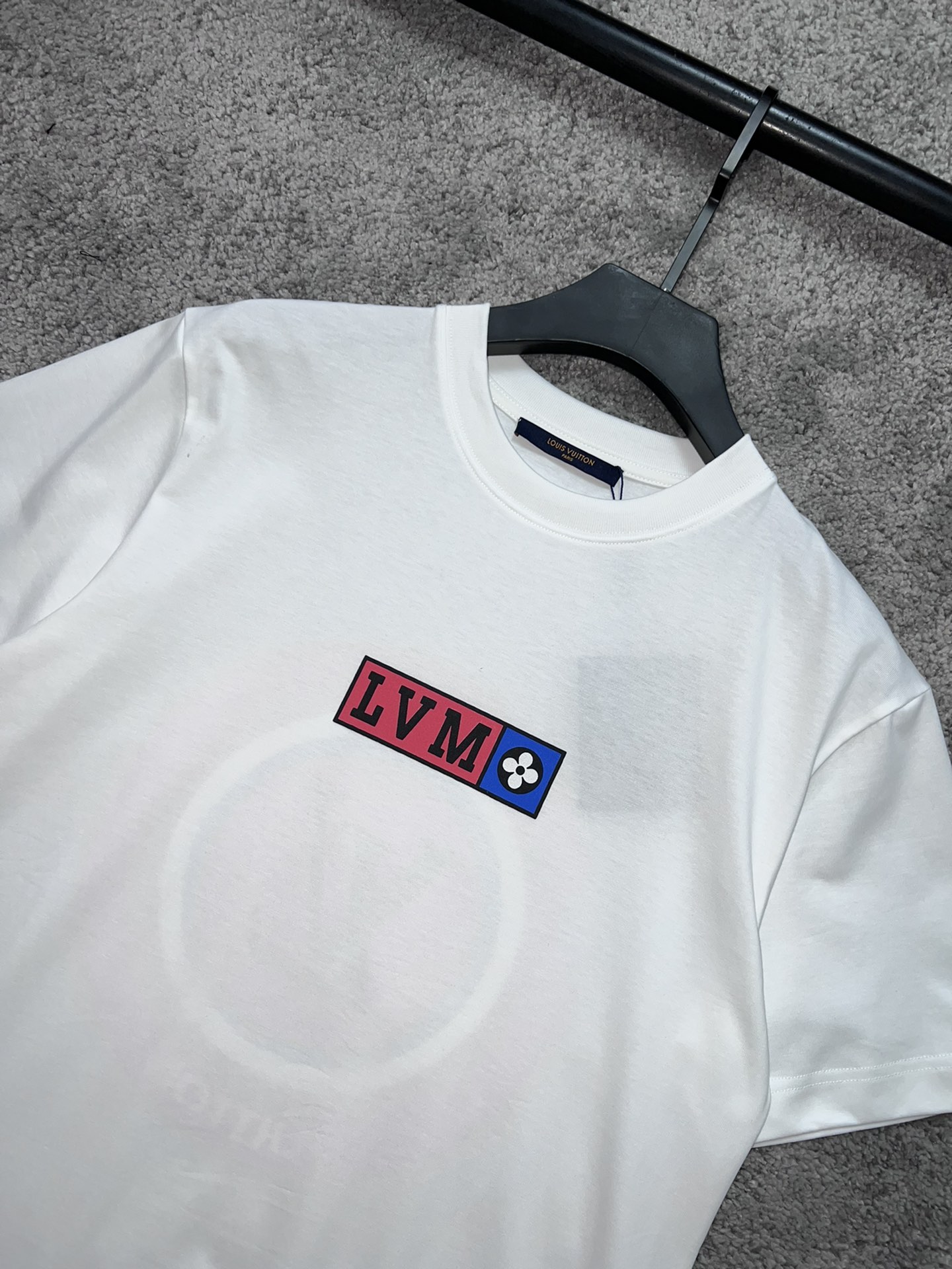 lv路易威登老花logo提花衬衫短袖,lv路易威登短袖正品