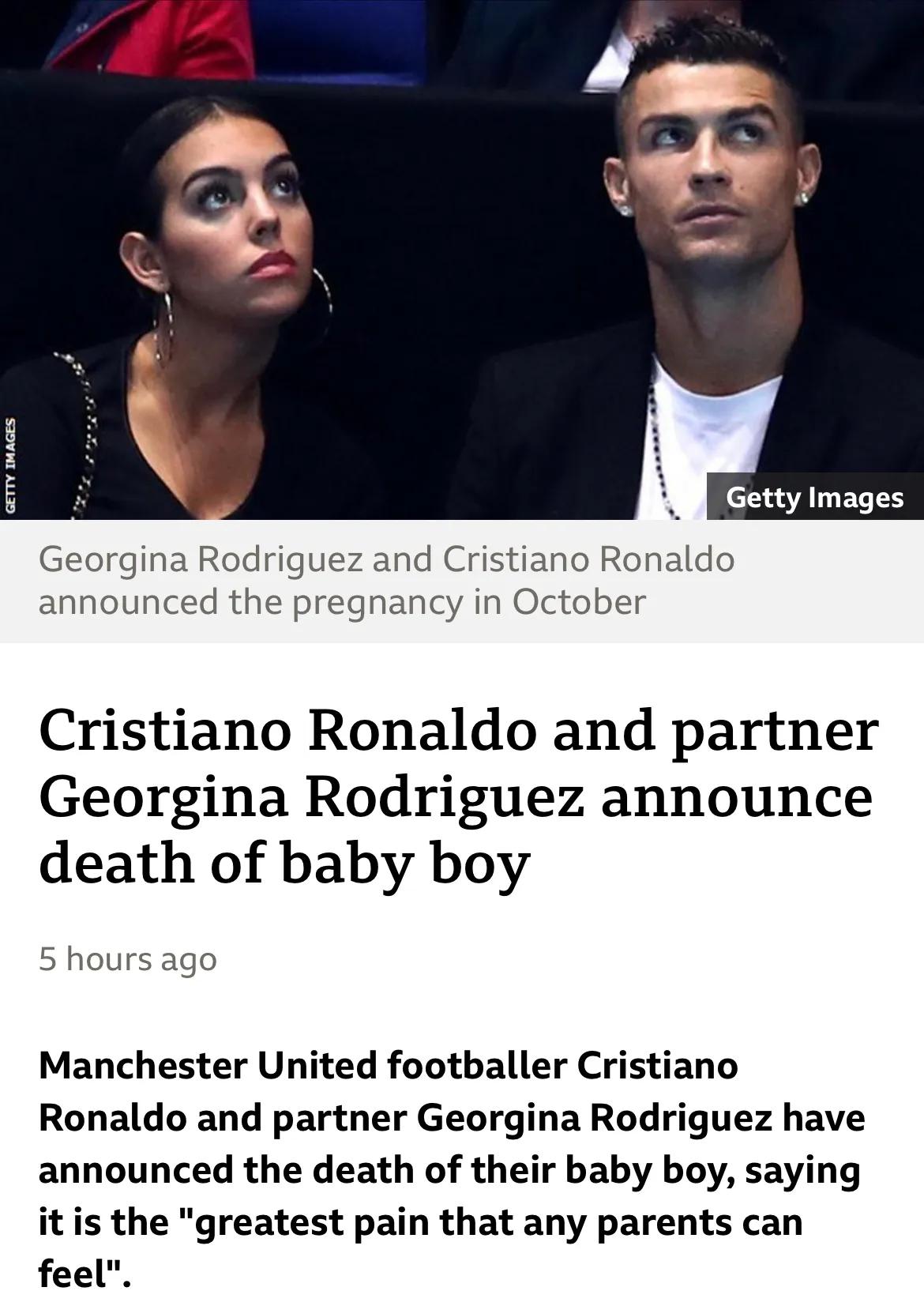 c罗得知儿子夭折瞬间,读bbc原版新闻学英语