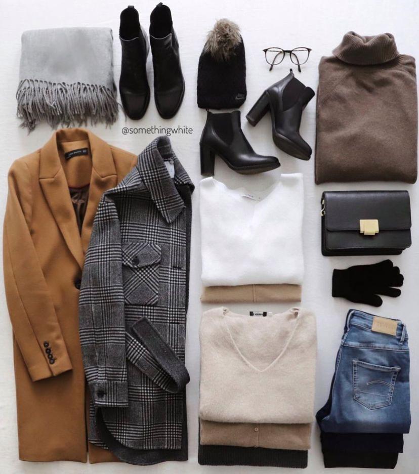 几款好看的秋装衣服搭配,实用又接地气的秋装搭配