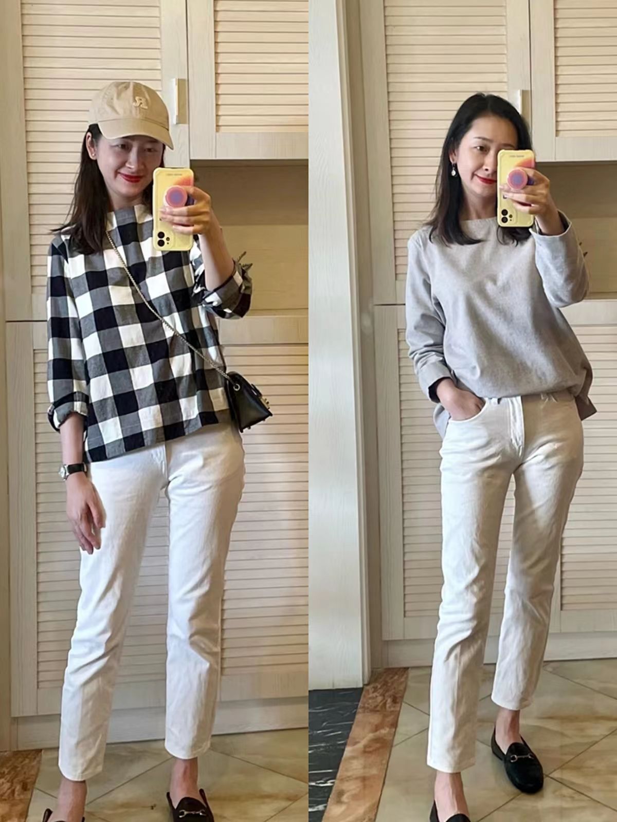 t恤奶奶裤减龄时髦显气质火了,t恤奶奶裤减龄时髦显气质