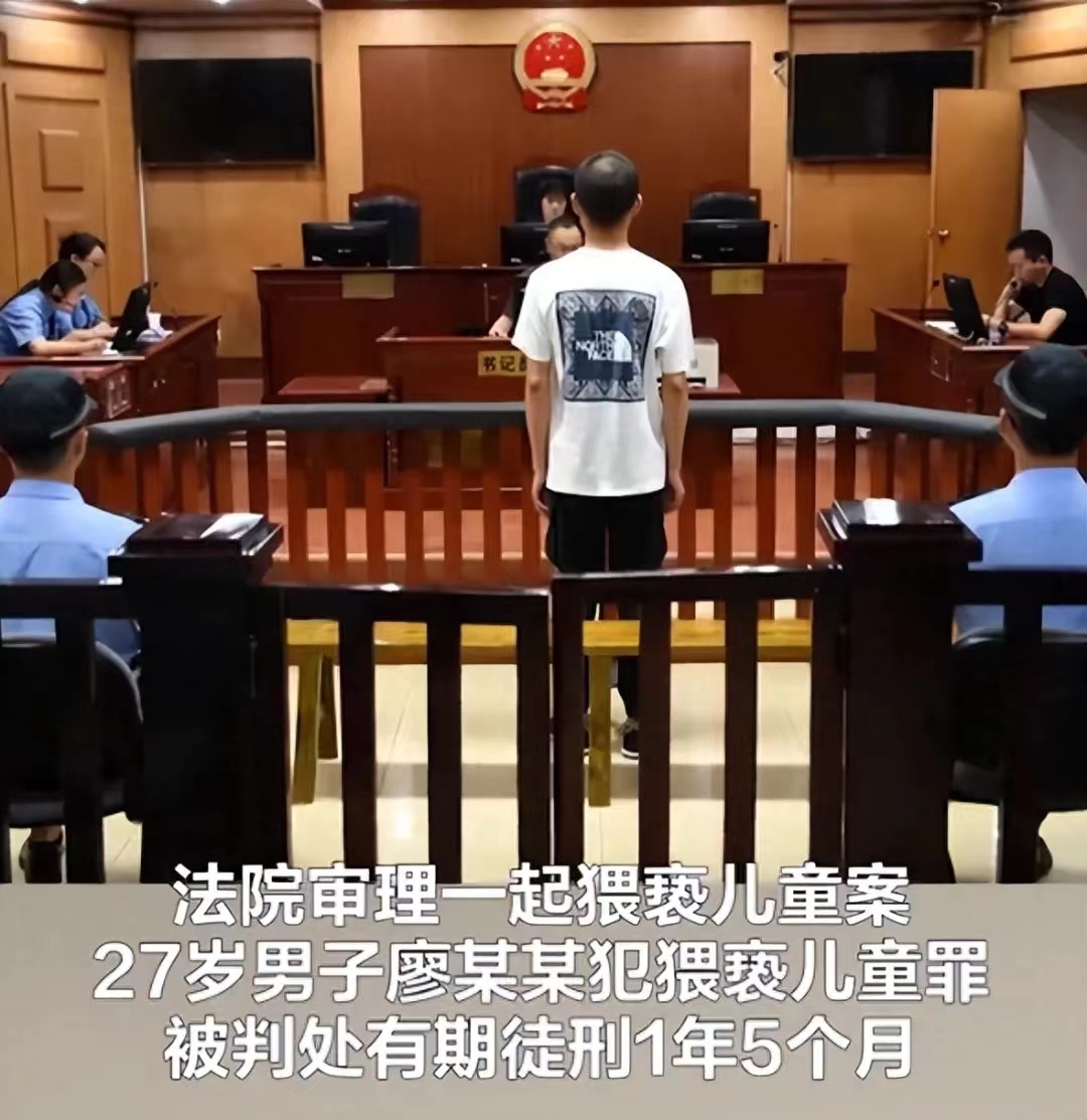 丧心病狂!男子考研连续落榜为寻刺激猥亵11岁女生获刑