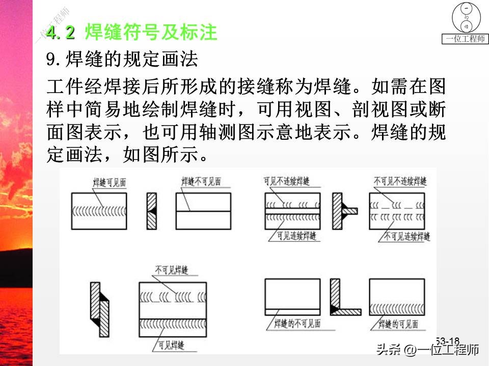 焊缝符号及焊接方法代号讲解,焊接图纸焊缝示意图