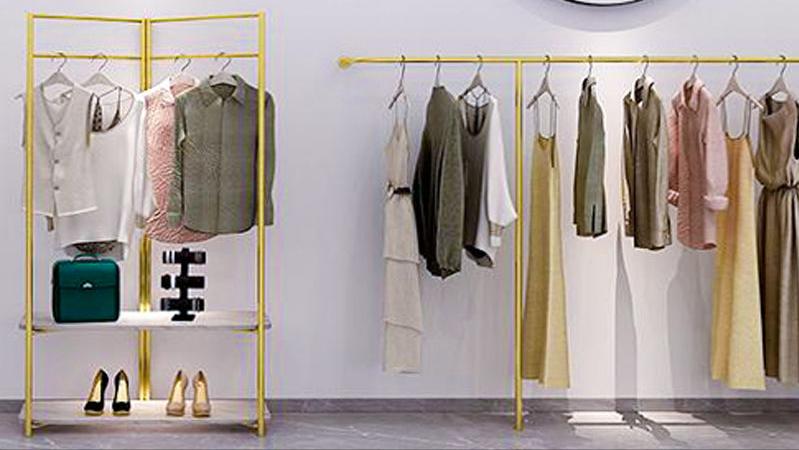 不锈钢服装展架制作视频,服装kt板展架怎么设计