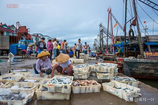 海南文昌环球码头海鲜,海南文昌渔村码头