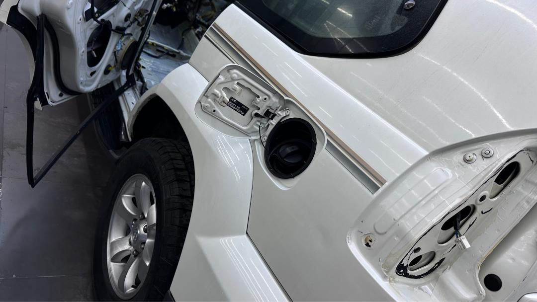 06年丰田霸道汽车翻新全过程,从山西拉回来的车