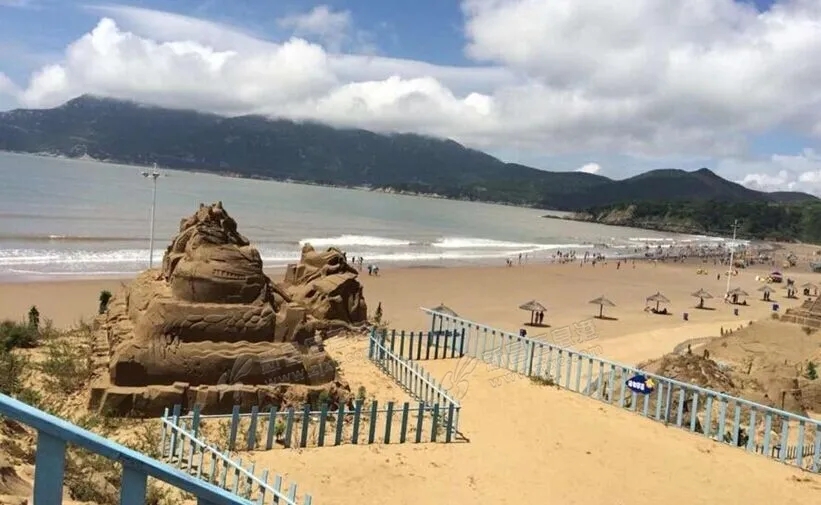 舟山沙雕故乡朱家尖,浙江朱家尖岛