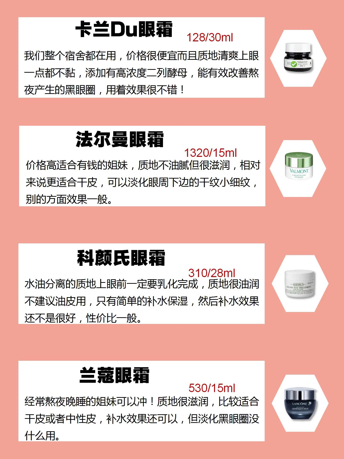 十大公认好用的眼霜平价,别瞎买了眼霜