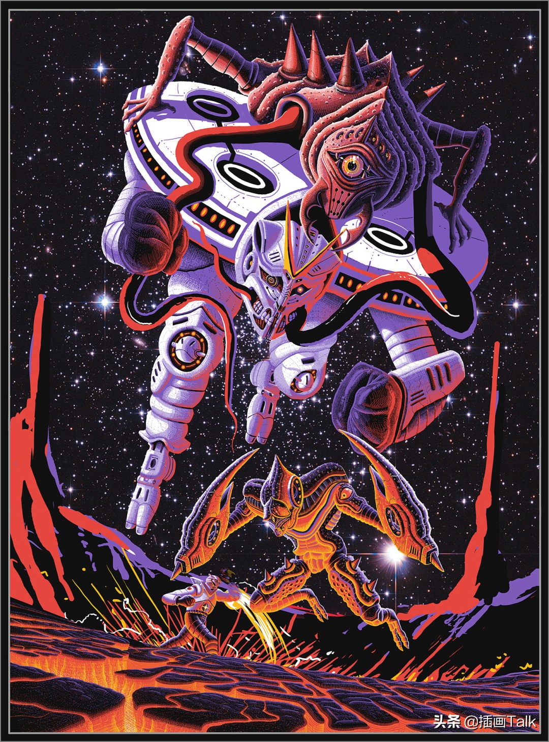 瑞士插画师DexterMaurer，微妙的和谐感