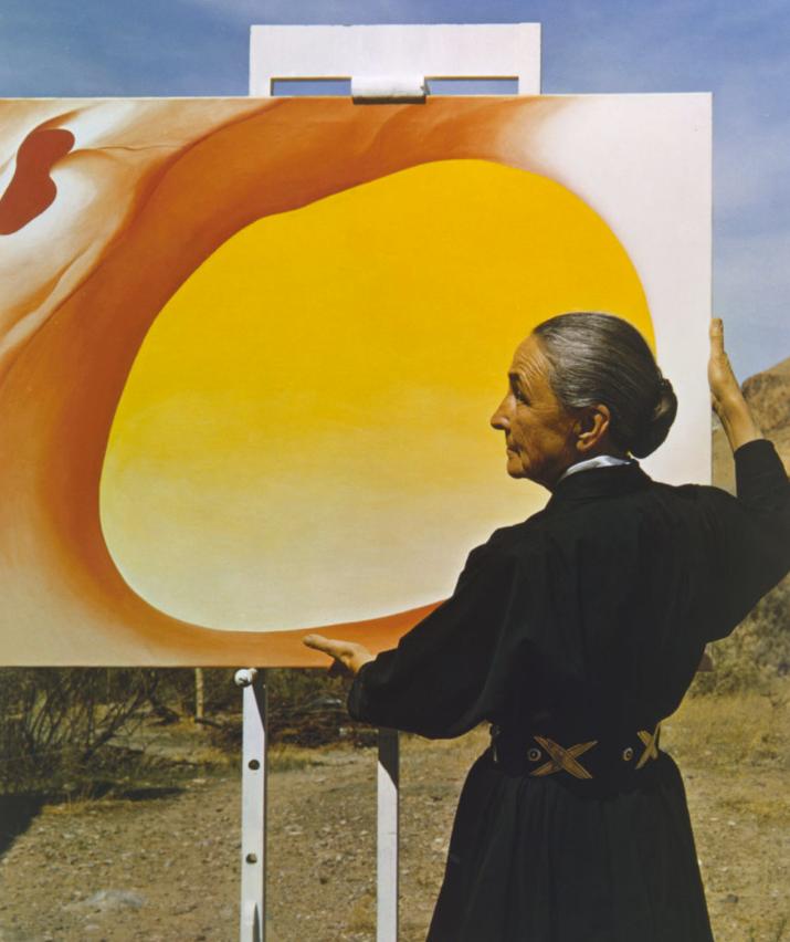 世界知名女画家独居沙漠35年！拒毕加索登门…网友：连家都是艺术